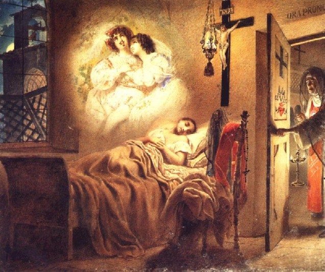 К.П. Брюллов. «Сон монашенки». 1831 г.